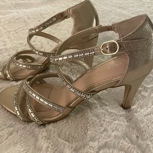 Strappy & Sparkly Heels